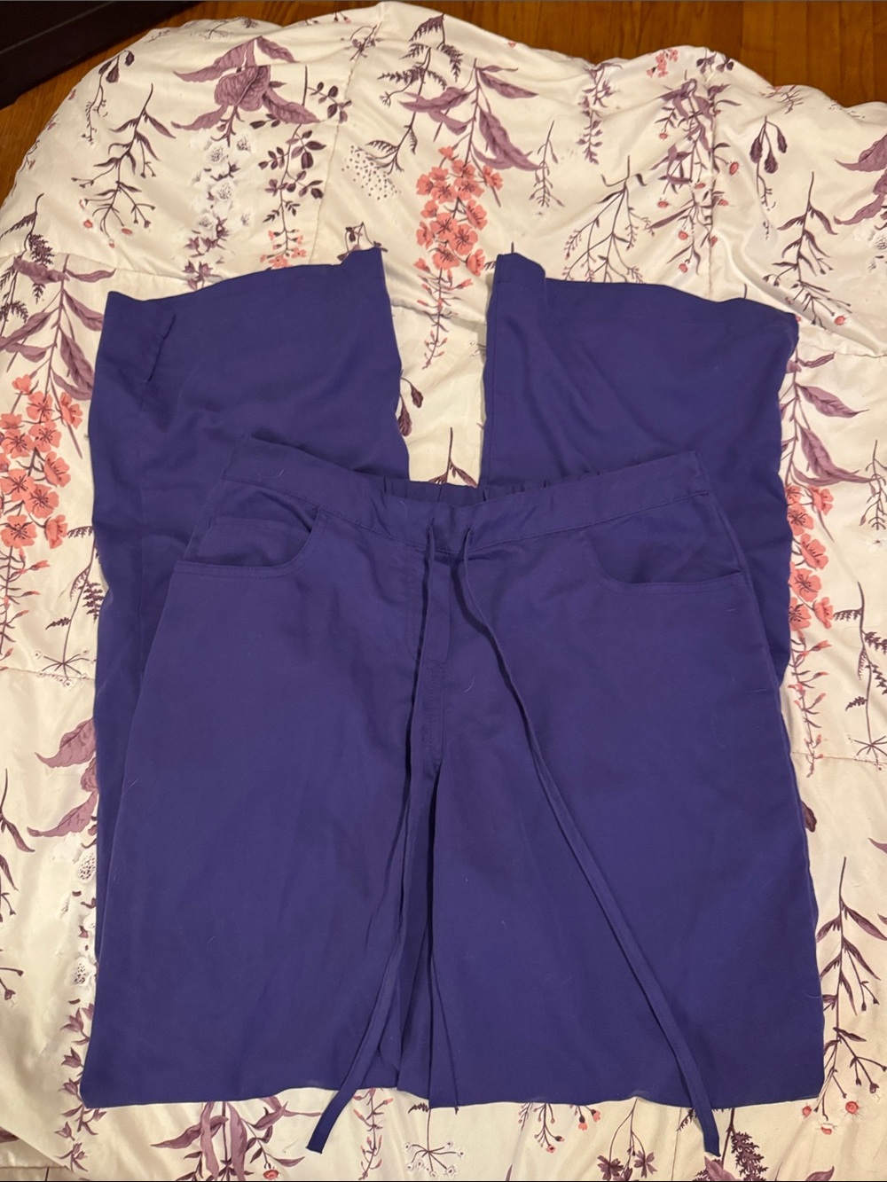 Grey's Anatomy Women's Pull-On Scrub Pants in Deep Purple